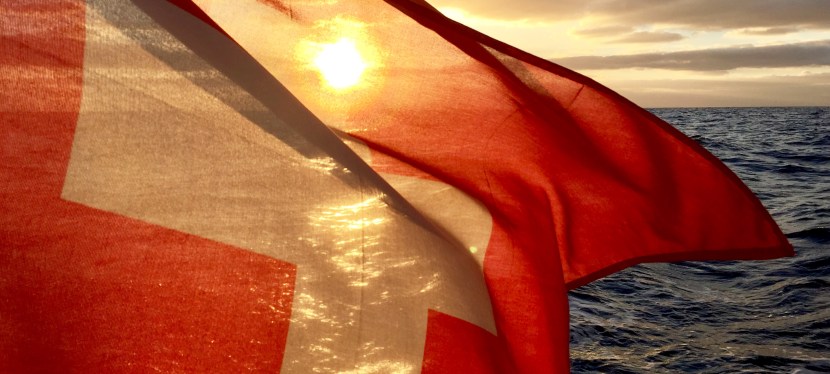 Tschau Schweizerflagge